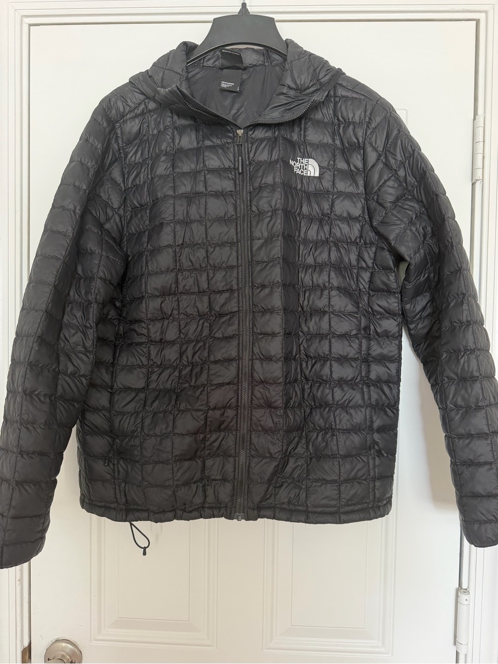 The North Face Black Men’s Quilted Packable Hooded Puffer Jacket